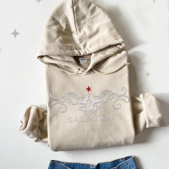 Lilith Embroidered Hoodie - Diablo 4 Mother Of Salvation Soft Hoodie - Picture 3 of 3